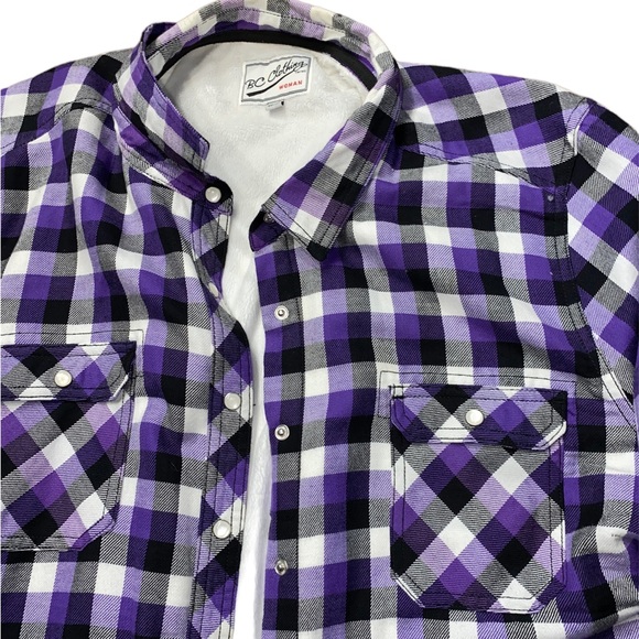 Fleece Lined Flannel - Picture 5 of 10